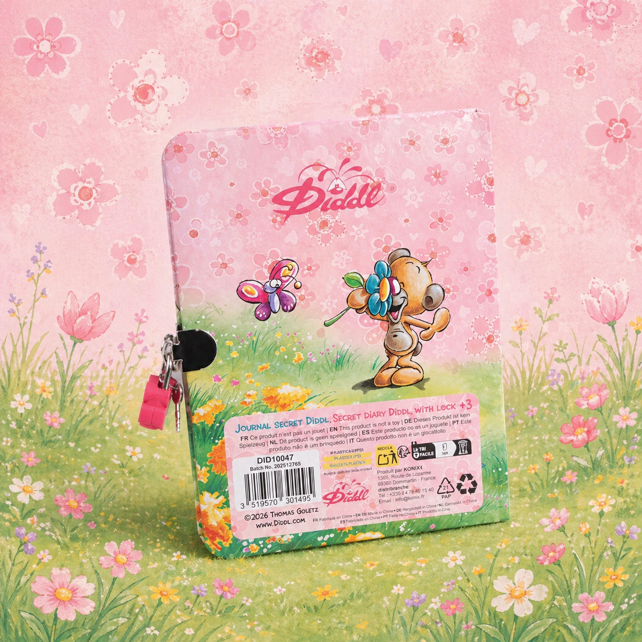 Journal secret diddl ✨ PRÉCOMMANDE ✨
