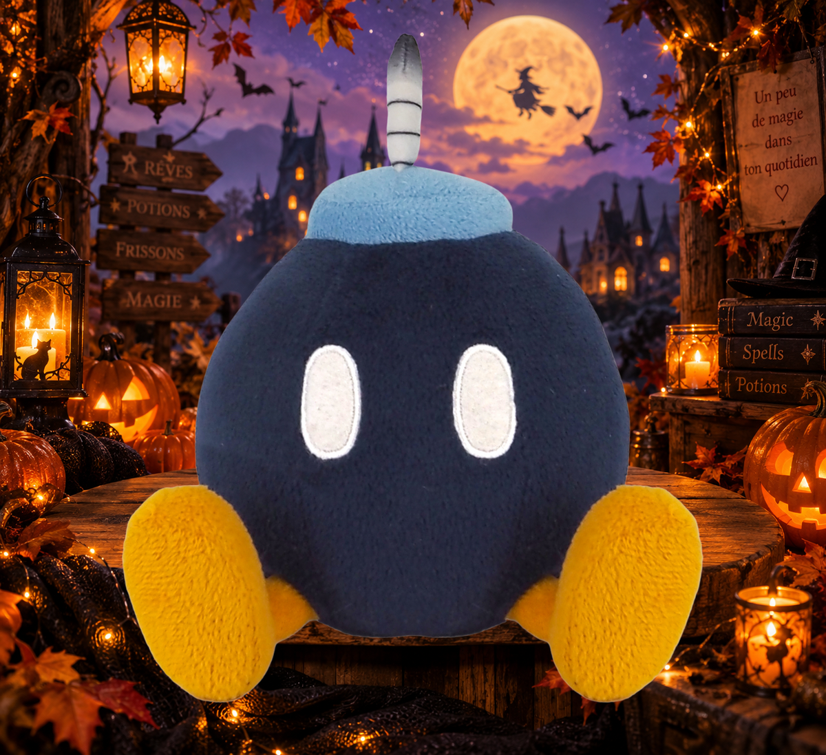 SUPER MARIO - Bob-Bomb - Peluche 13cm
