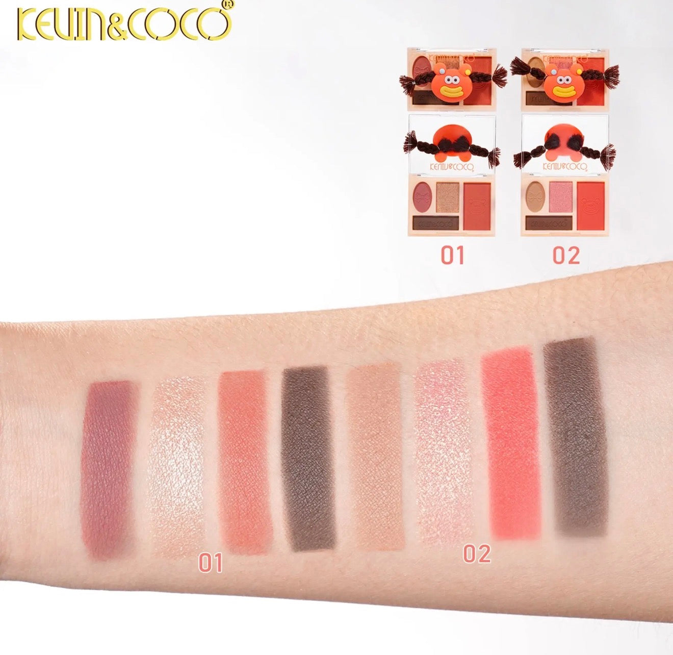 Palette fard à paupières Kevin&coco ✨