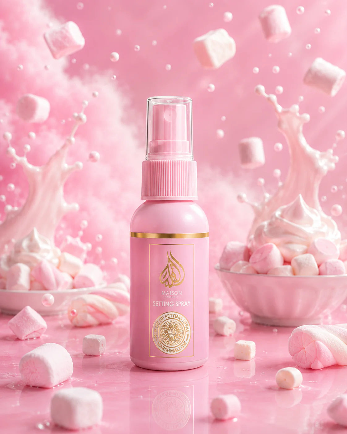 Spray Fixateur de Maquillage Parfum Marshmallow ✨