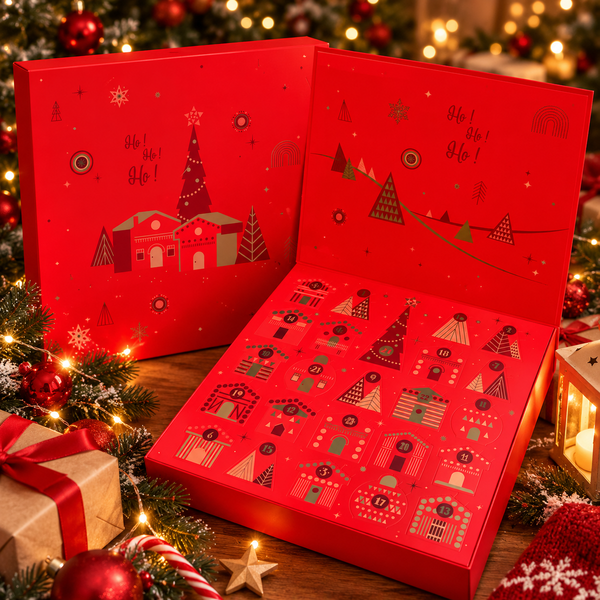 🎄✨ CALENDRIER DE L’AVENT BIJOUX – ÉDITION NOËL ✨🎁 mixte argenté + doré