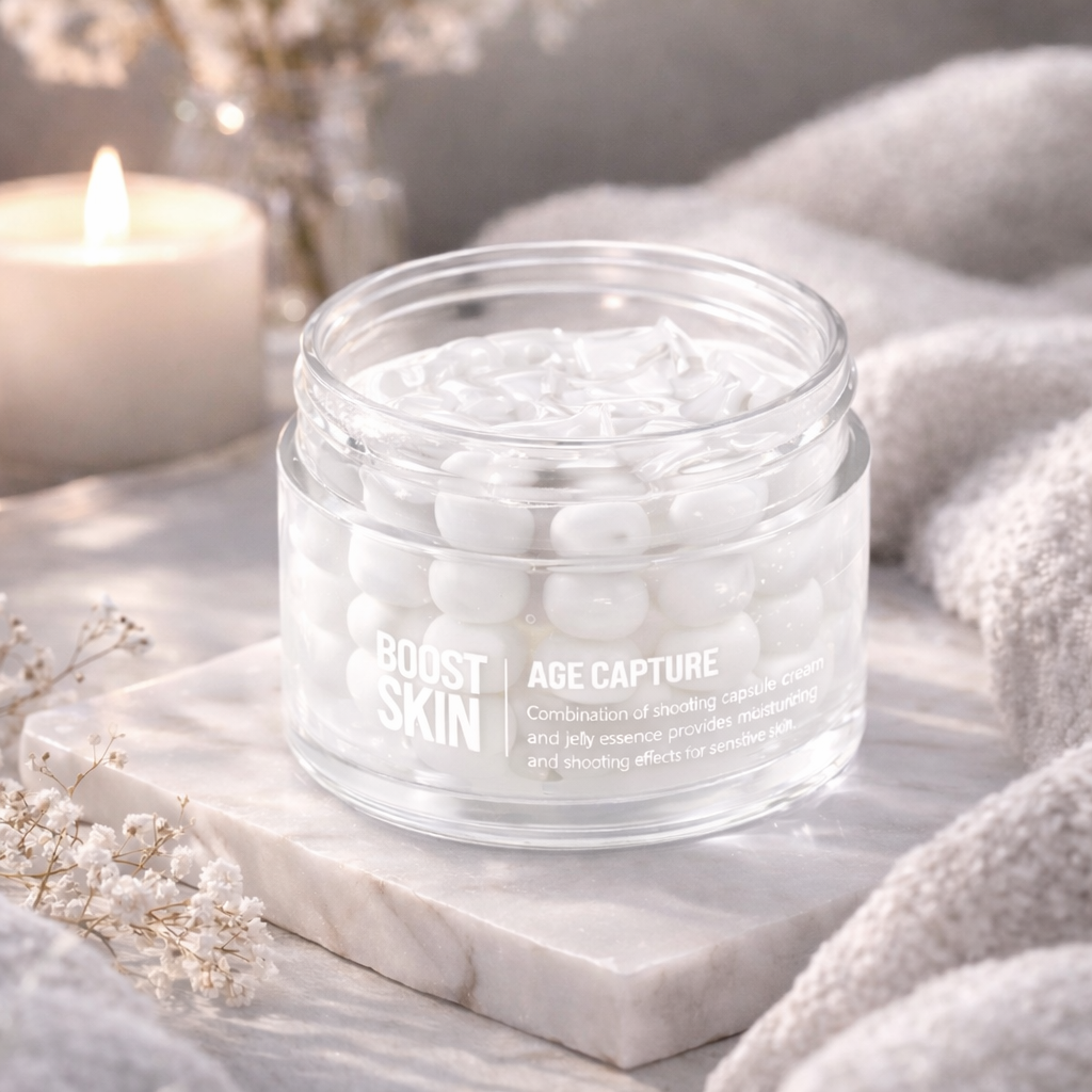 ✨Crème visage collagen hydratante & apaisante ✨ perle blanche