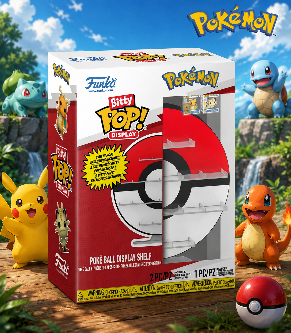 POKEMON - BITTY POP Display - Poké Ball ✨