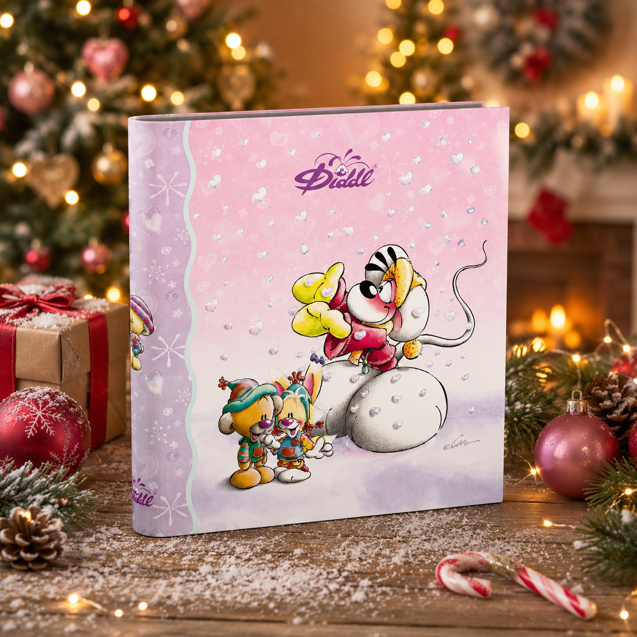 Classeur diddl Noël ❄️ PRÉCOMMANDE