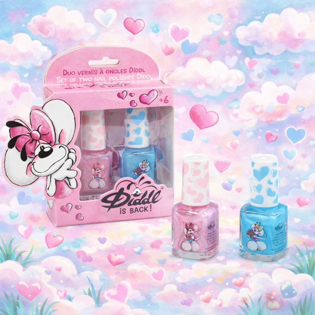 Duo vernis à ongles Diddl - DIDDL IS BACK 🩷