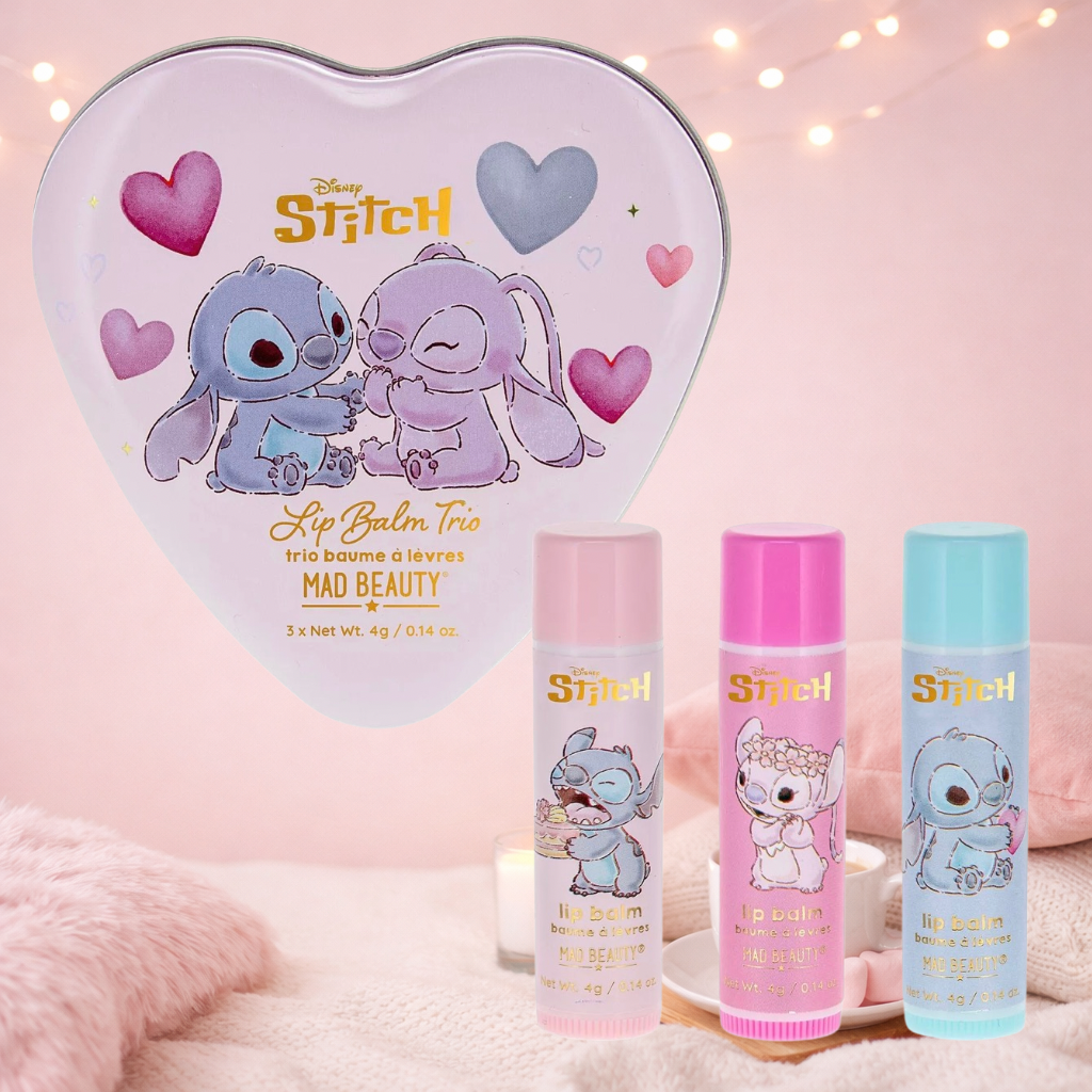 Trio de baumes à lèvres I Heart Stitch 💙🩷
