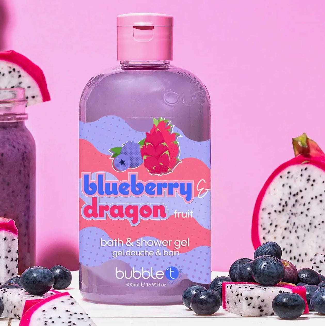 Gel douche fruit du dragon myrtille 🫐