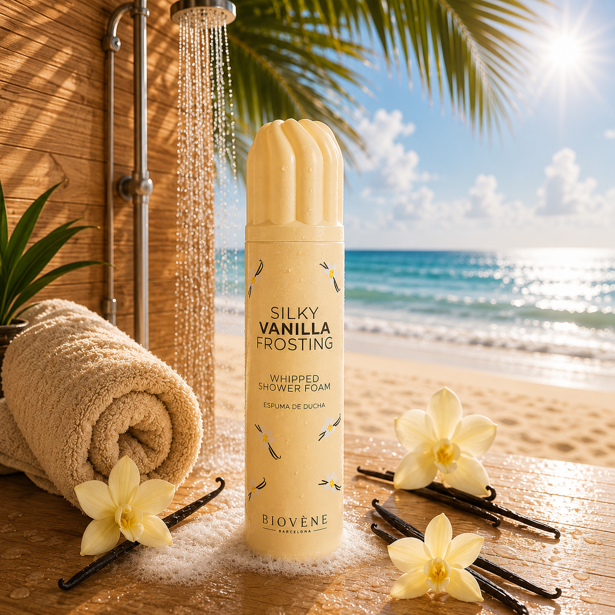 Mousse de douche vanille ✨