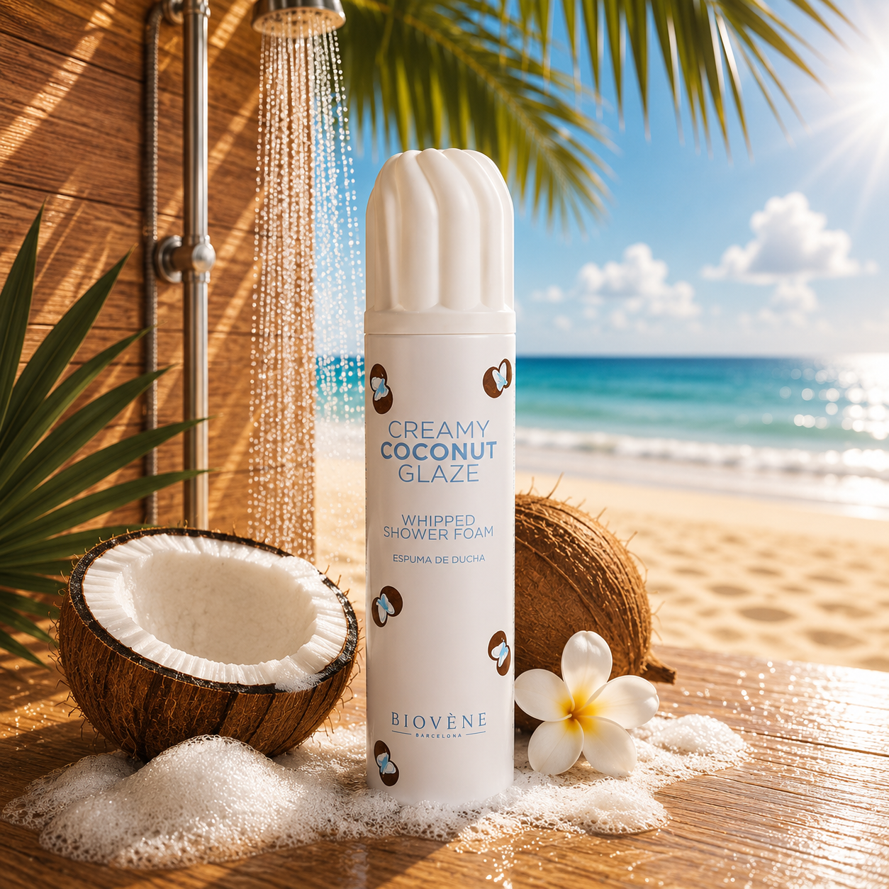 Mousse de douche noix de coco 🥥