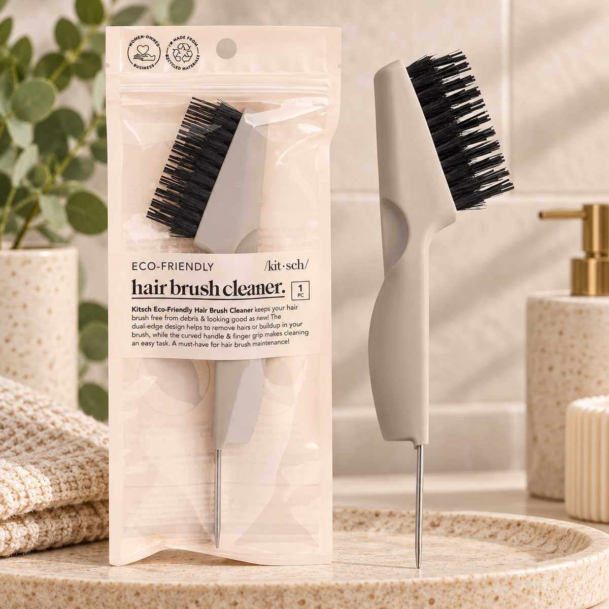 Brosse nettoyante pour brosse cheveux ✨