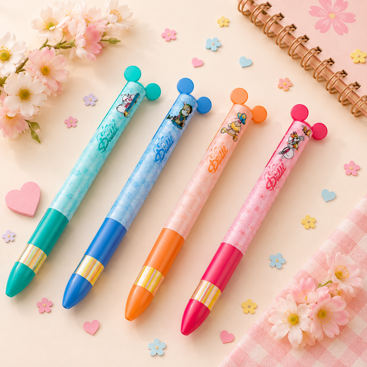 🌸 Stylo 2 couleurs Diddl 🌸 PRÉCOMMANDE 🌸🌸