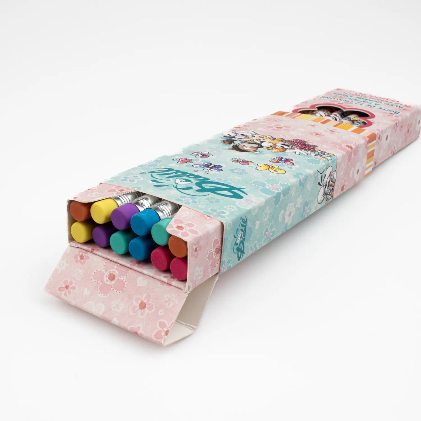 ✨ Coffret de 12 crayons Diddl avec gomme PRECOMMANDE