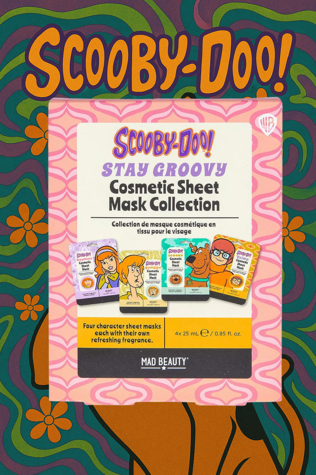 masques pour le visage SCOOBY-DOO