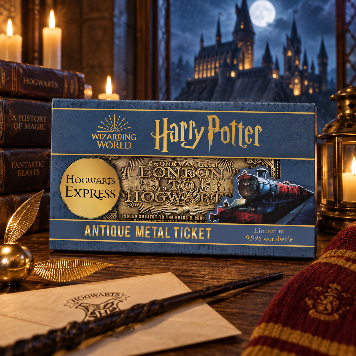 Ticket Poudlard Express - Réplique Edition Limité ✨