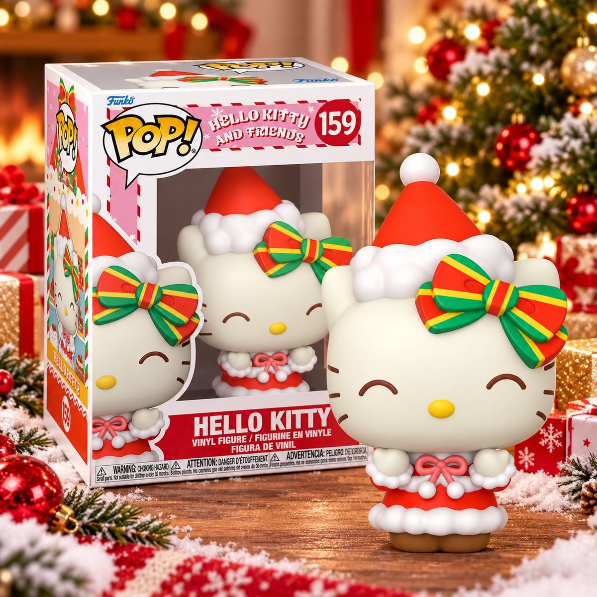 🎄 FUNKO POP! HELLO KITTY NOËL N°159 🎀 🎁