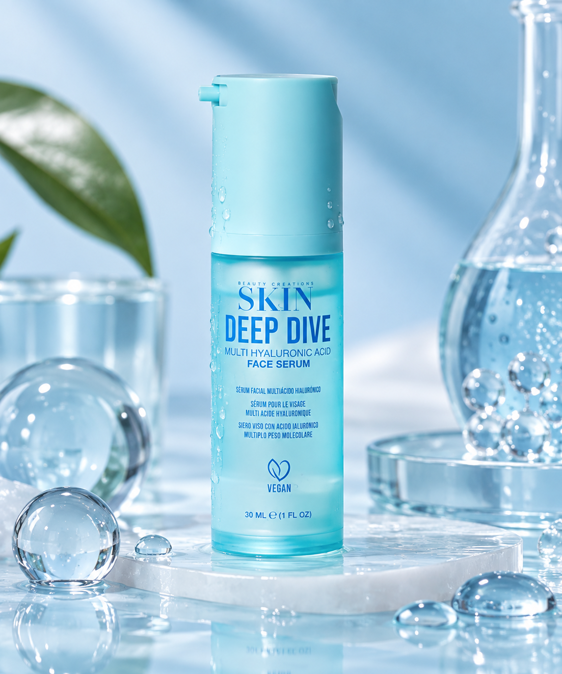 Sérum visage acide hyaluronique 💙 ( peaux déshydratée )