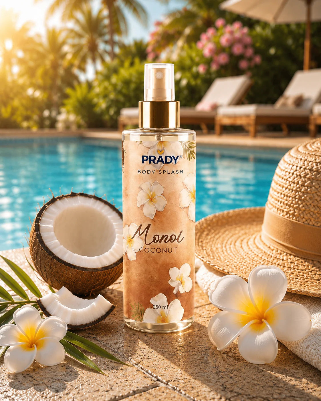 Brume Corps & Cheveux Monoi Coco 250ml ✨PRÉCOMMANDE
