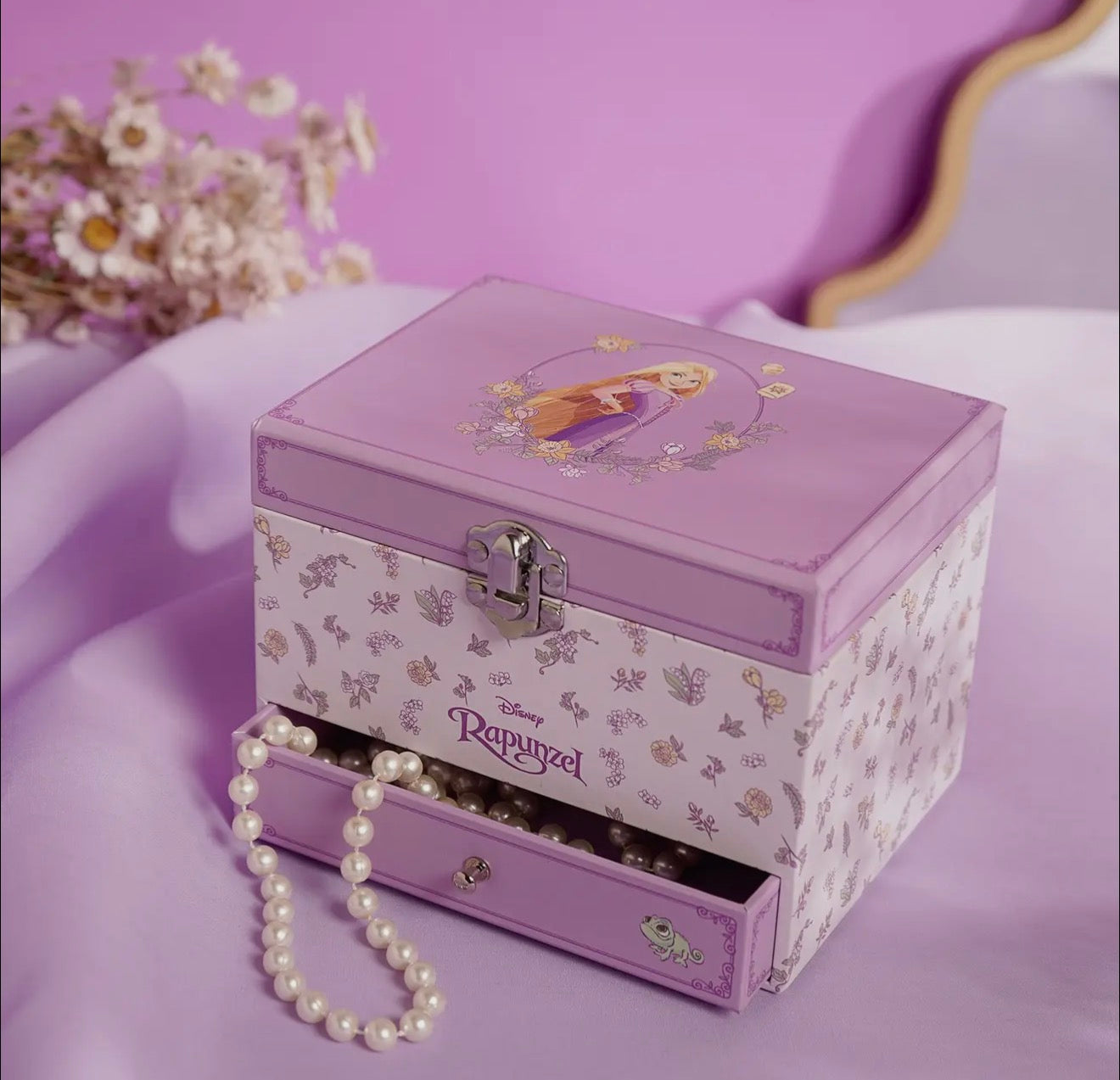 Boîte à bijoux raiponce 💜