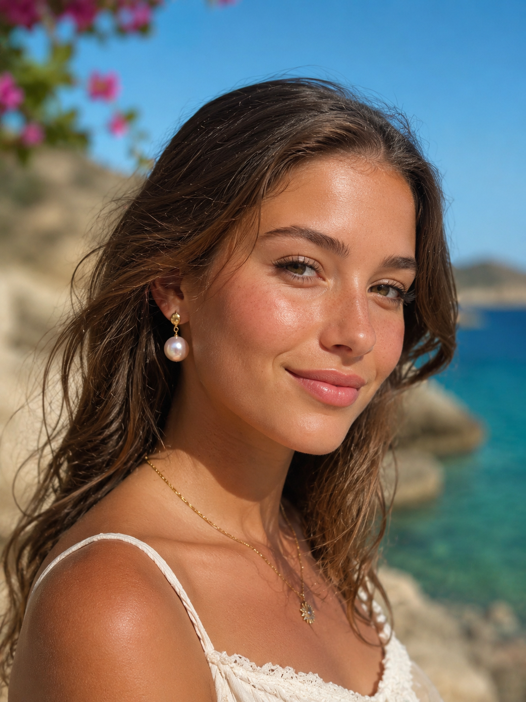 Boules d’oreilles perle