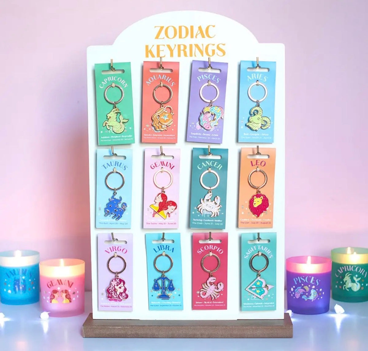 ✨ Porte-clés Signe Astrologique – Zodiac Zest ♈