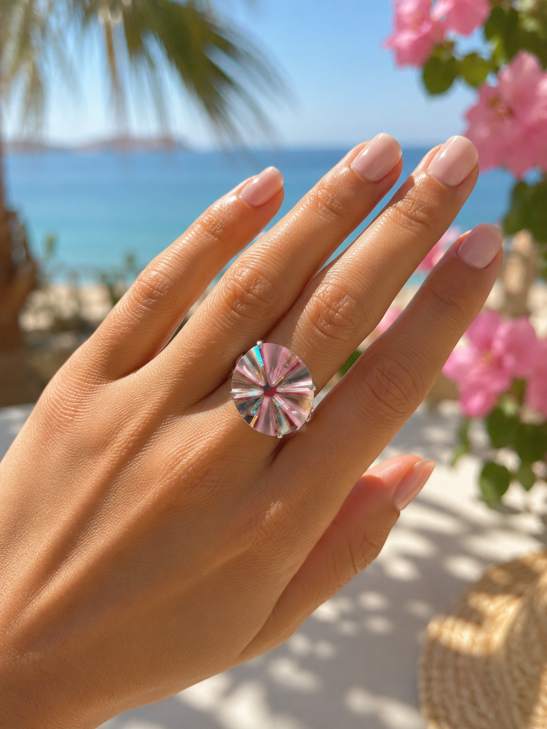 Bague argenté acier inoxydable