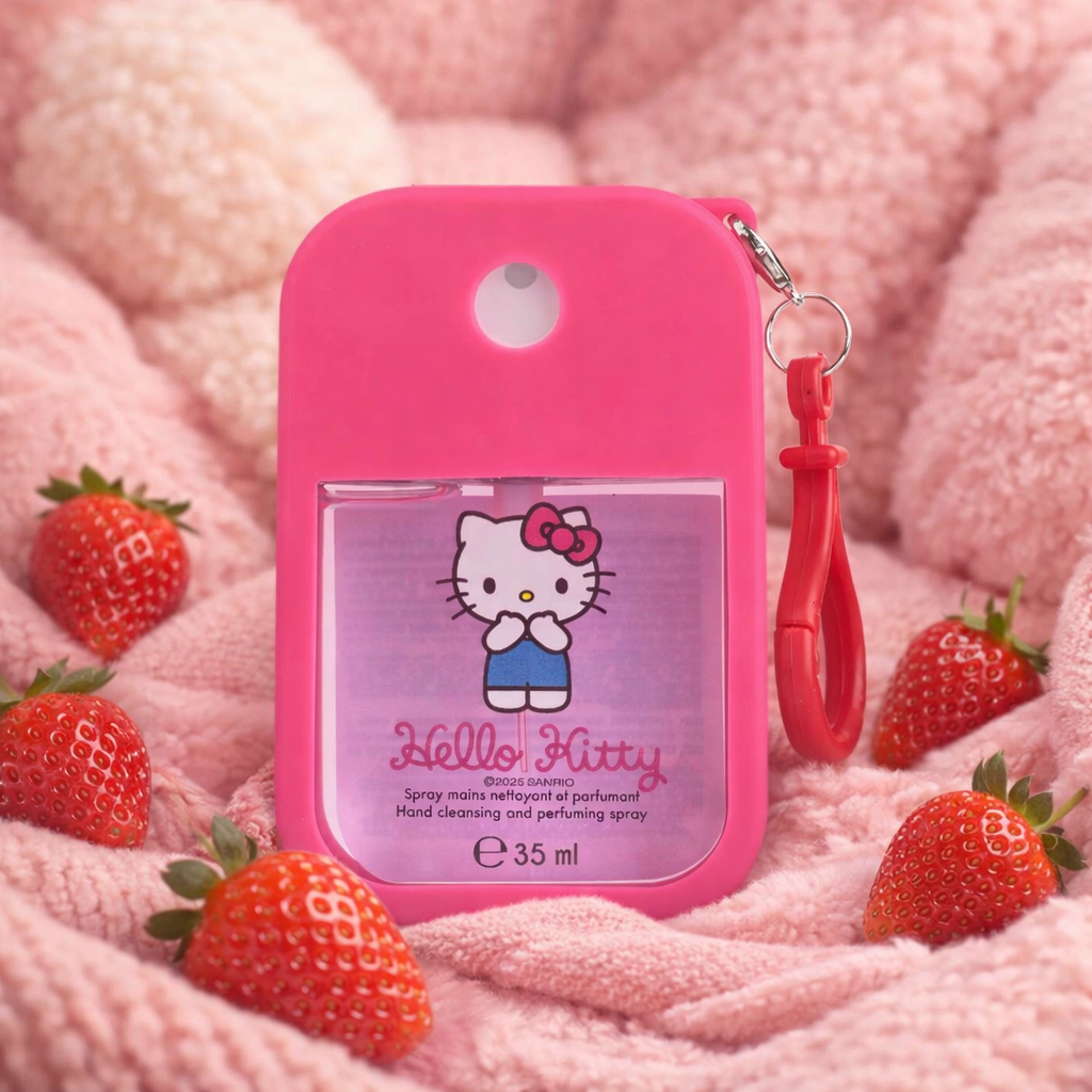 ✨ Spray mains Hello Kitty – Fraîcheur & douceur au quotidien 🍓