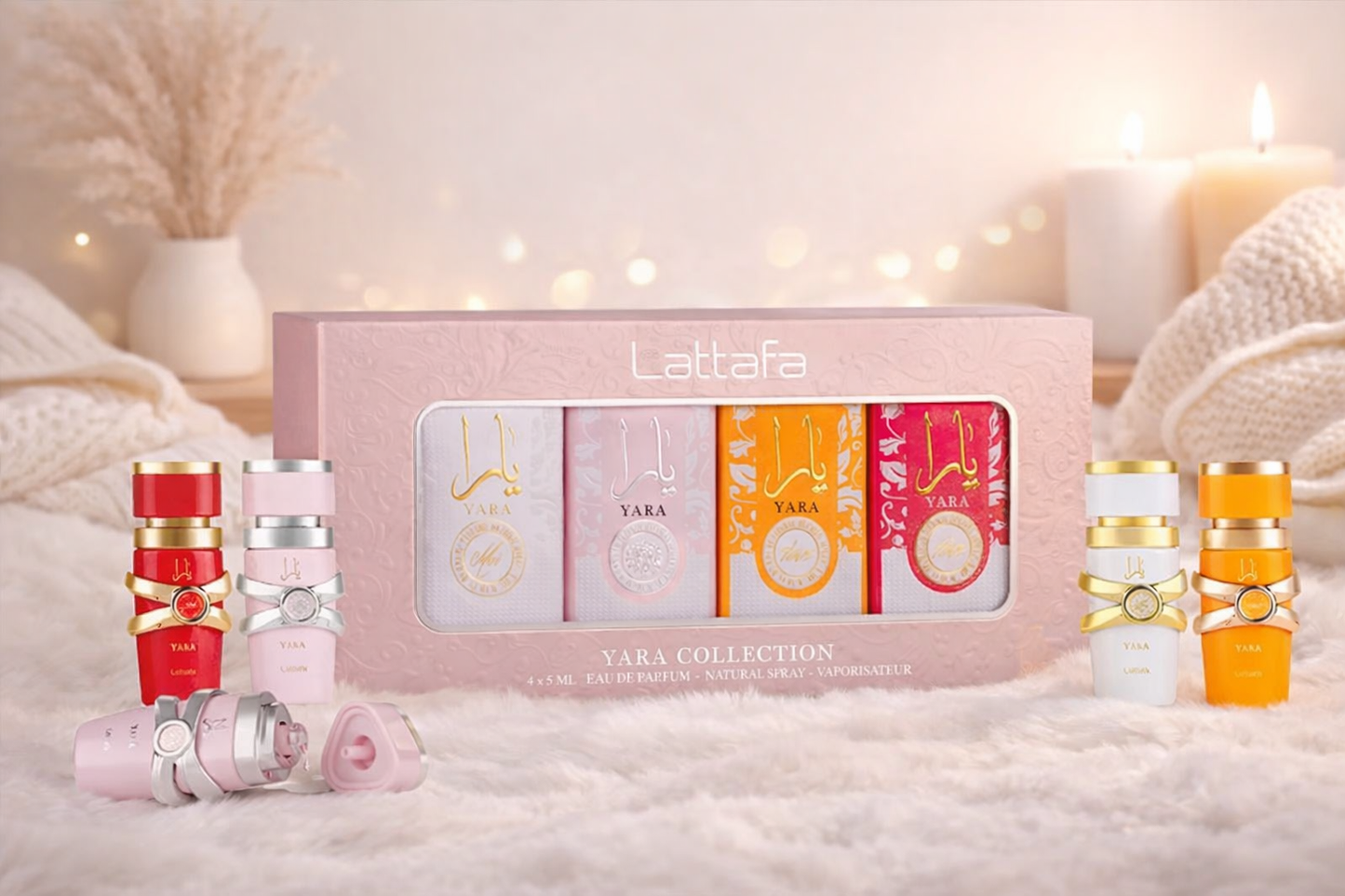 Coffret Yara, 4x5ml ❤️🩷💛🤍