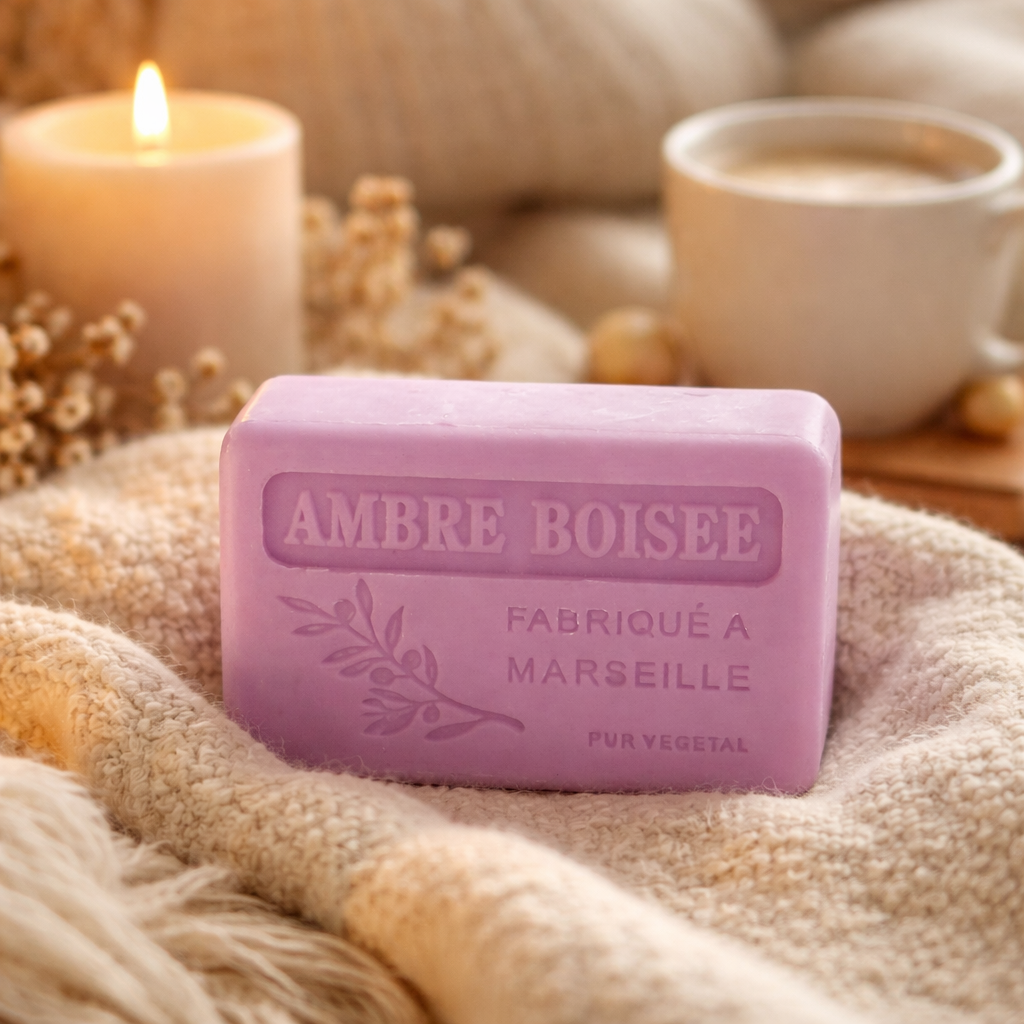 Savon de Marseille 💜 ambre boisée