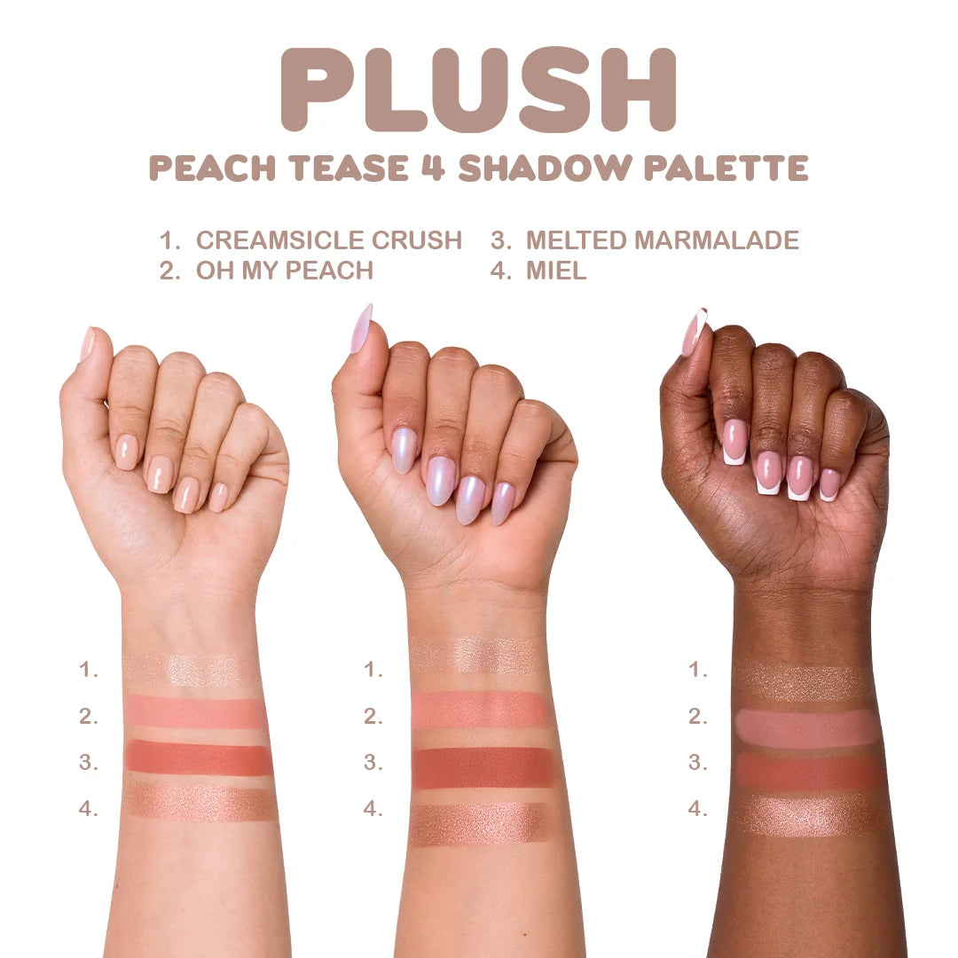 Palette 4 couleurs Plush đ