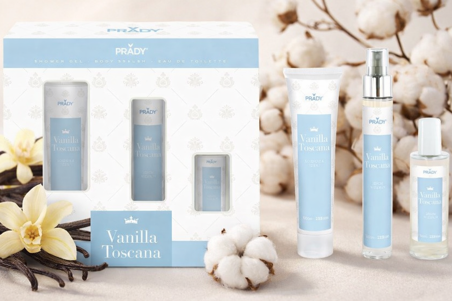 ✨ Coffret Parfumé Vanilla Toscana – PRADY ✨
