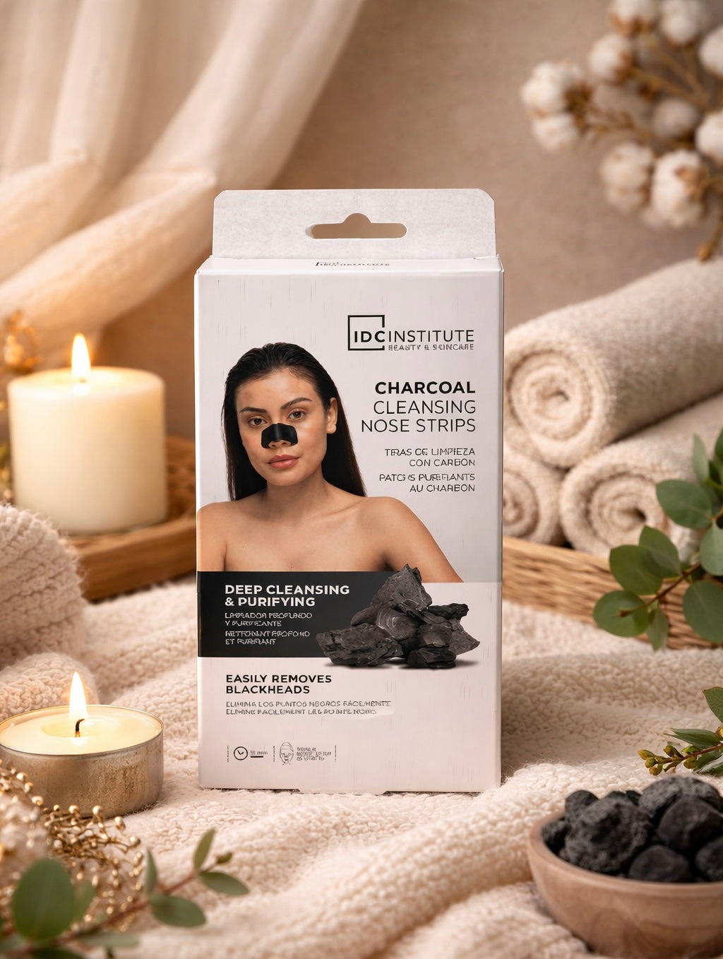 ✨ Bandes Nettoyantes Nez au Charbon – IDC Institute ✨ x5