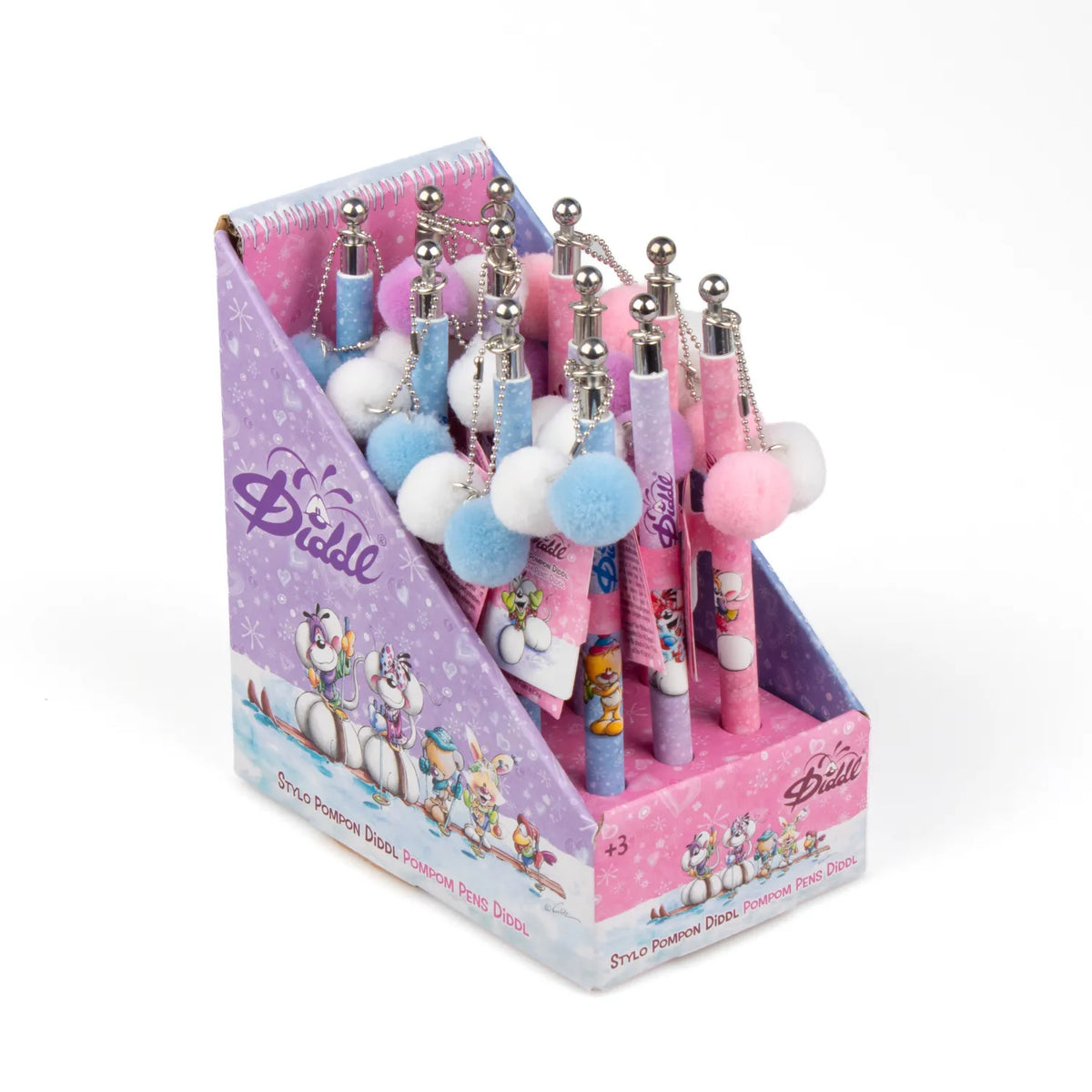 Stylo pompons diddl hiver ❄️ PRÉCOMMANDE EXPÉDITION À PARTIR DU 31 octobre ⚠️