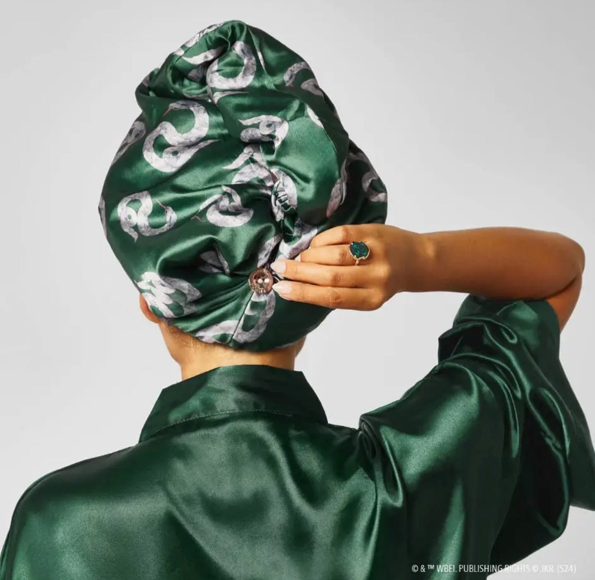 Serviette cheveux Serpentard đ Harry Potter