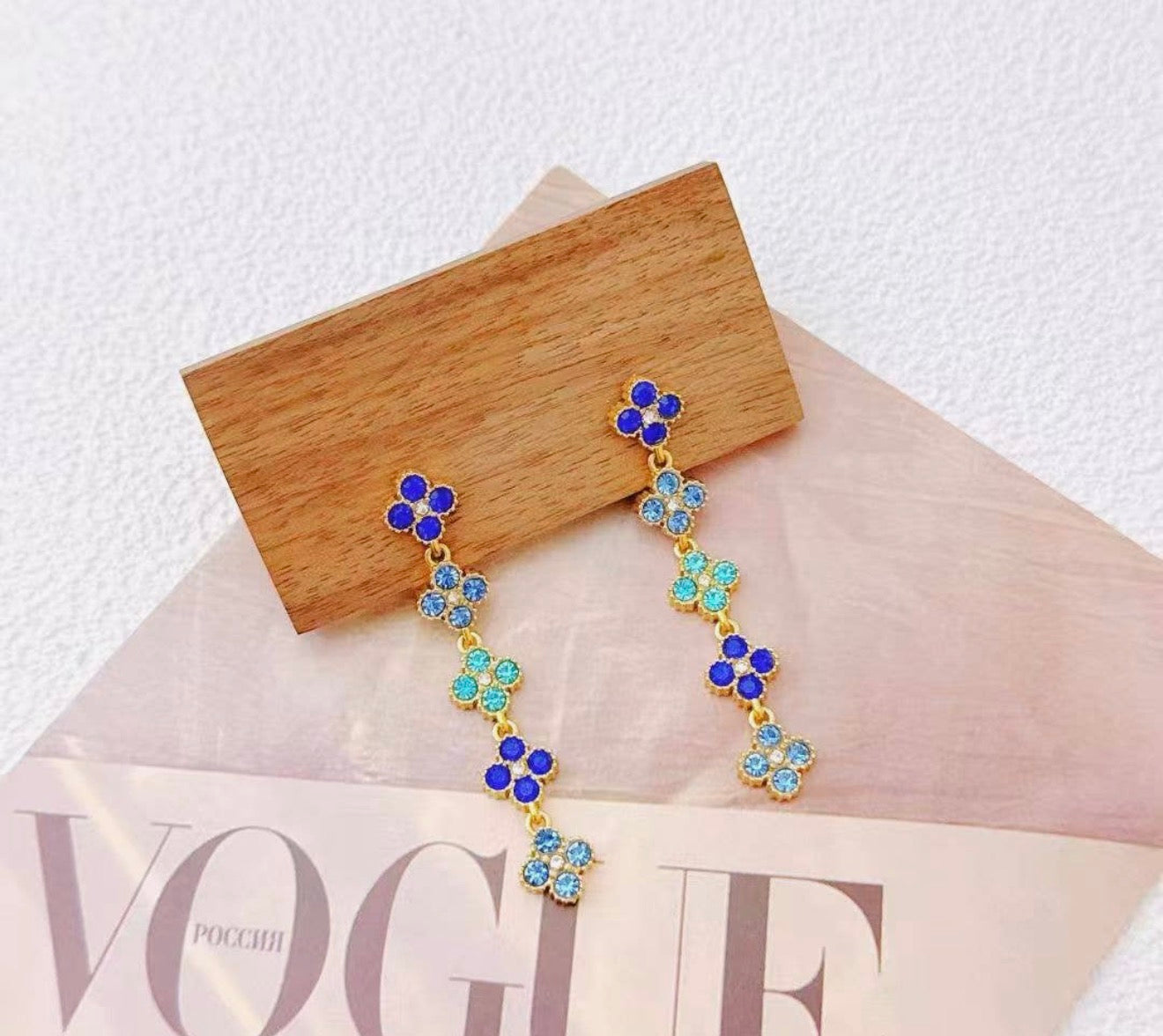 Boucles d’oreilles fleurs ✨