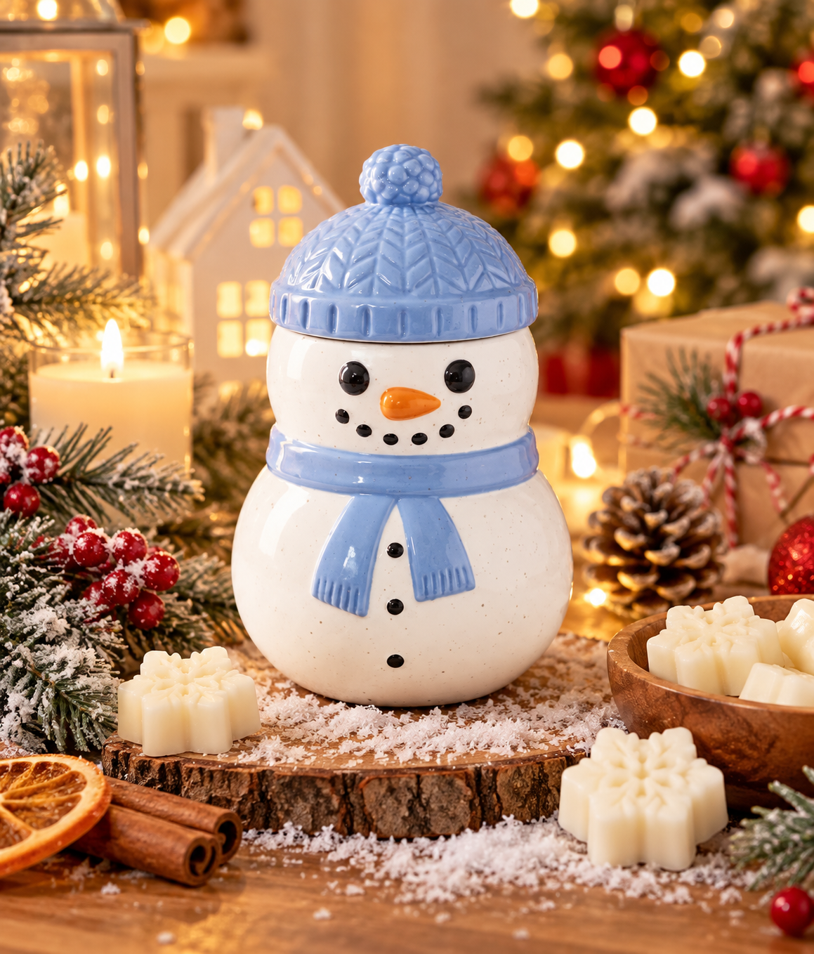 Brûleur Noël bonhomme de neige ⛄️
