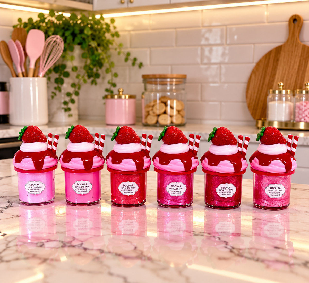 Gloss fraise đ