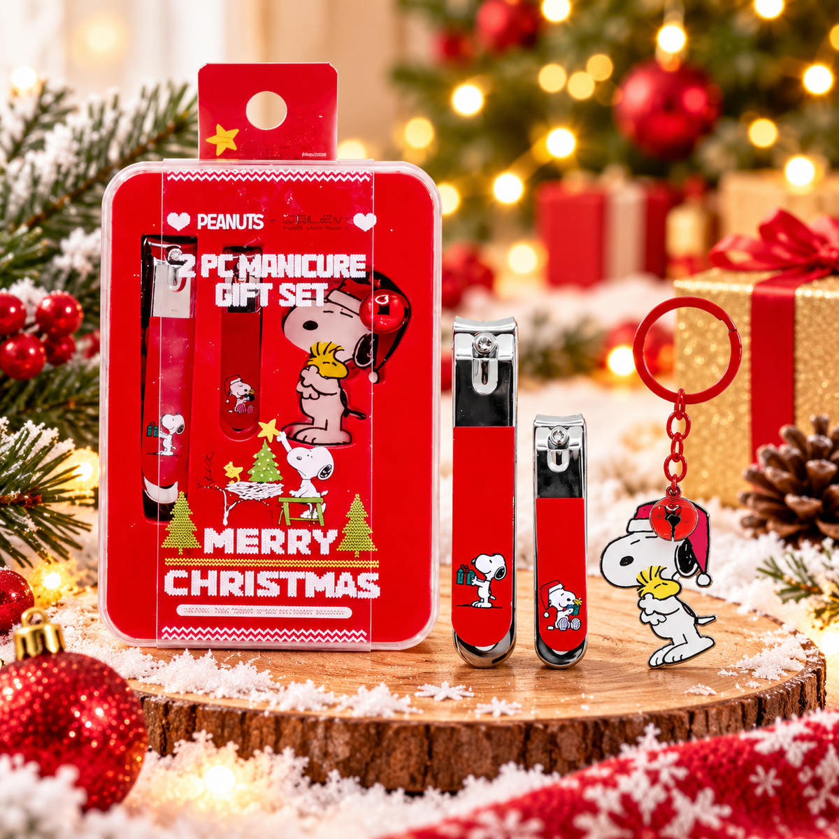 đ COFFRET MANUCURE SNOOPY â ĂDITION NOĂL đ
â€ïž