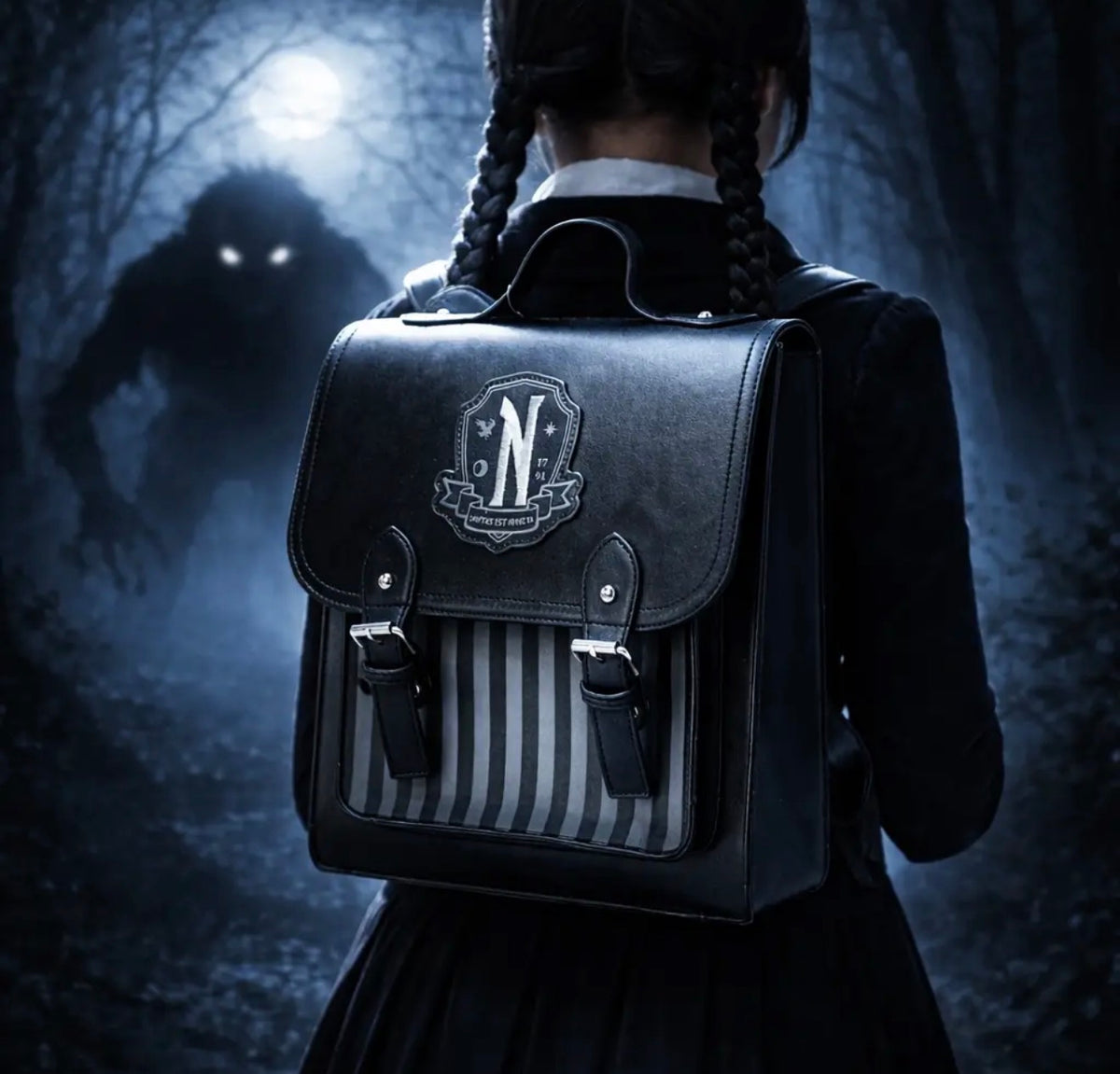 Sac à dos Mercredi Addams ✨