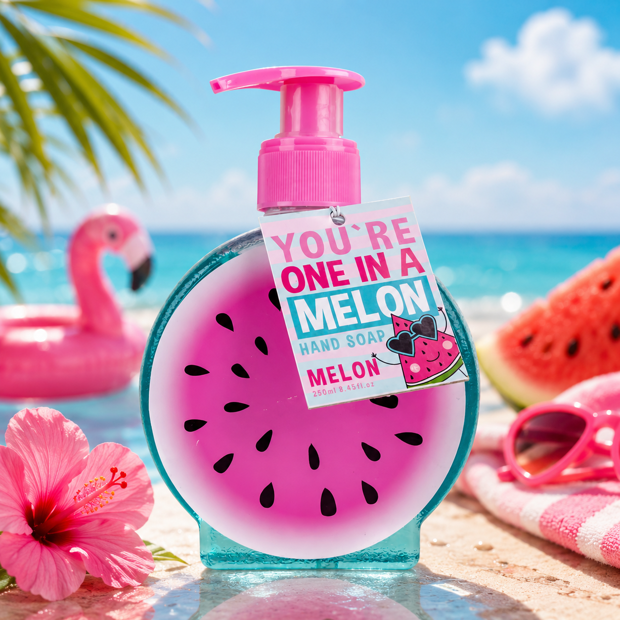 🍉 YOU’RE ONE IN A MELON – Savon Mains Parfum pastèque ☀️