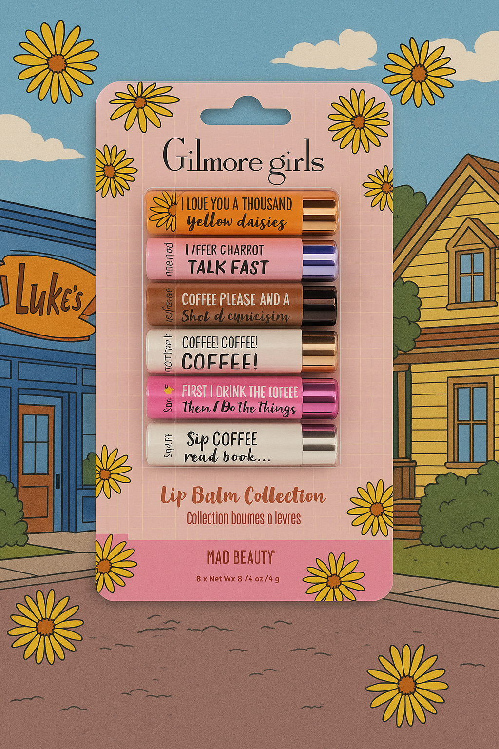 ✨ Collection Baumes à Lèvres Gilmore Girls – Édition Mad Beauty ✨