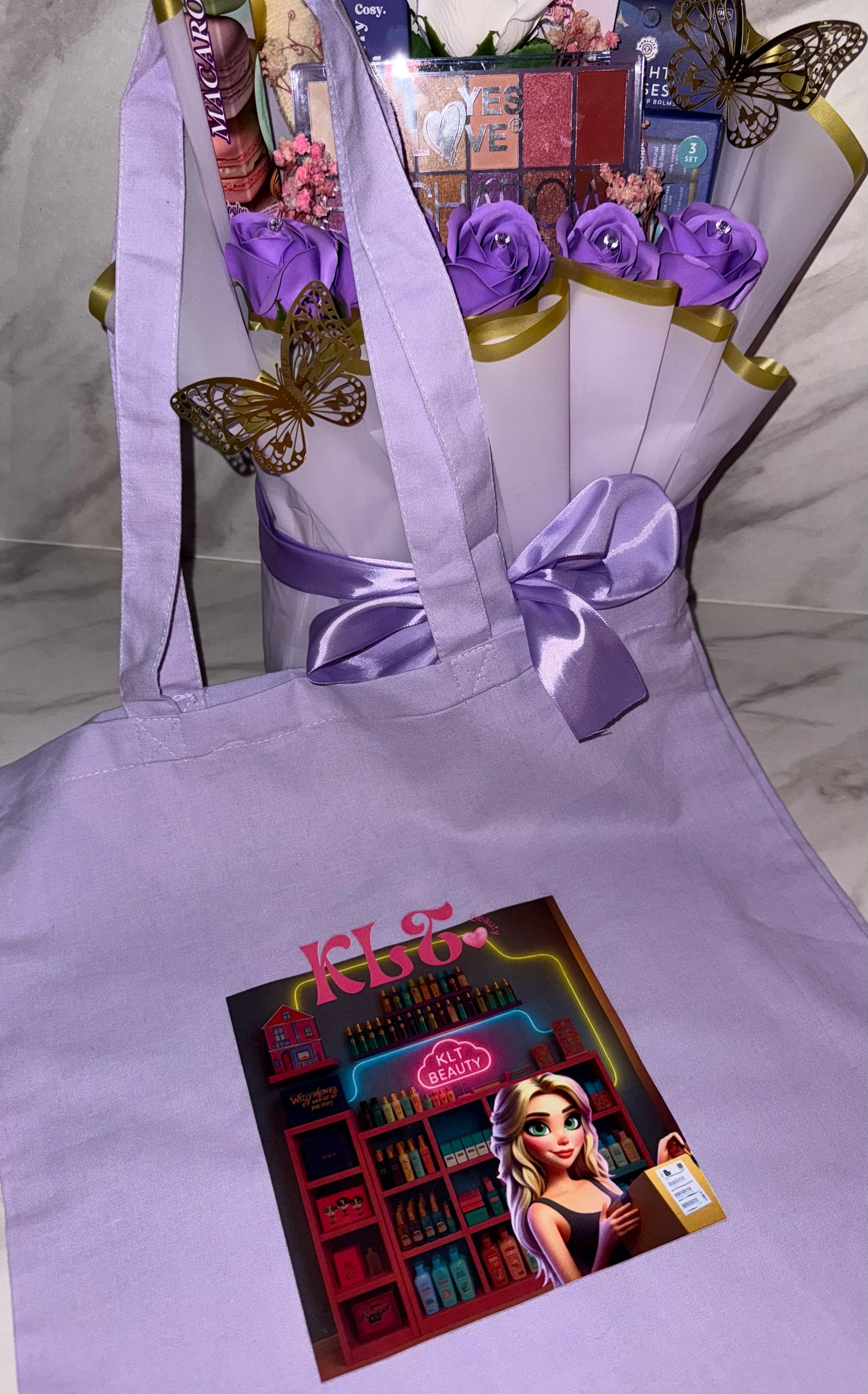 TOTE BAG les aventures de KLT BEAUTY 🌸🌸🩷🩷