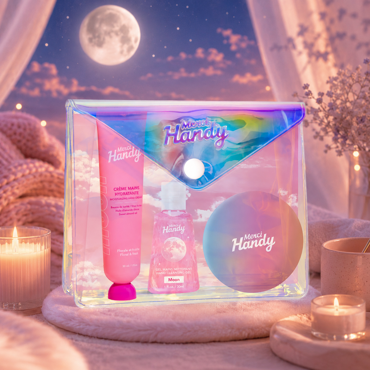 Coffret mains moon ✨ merci handy