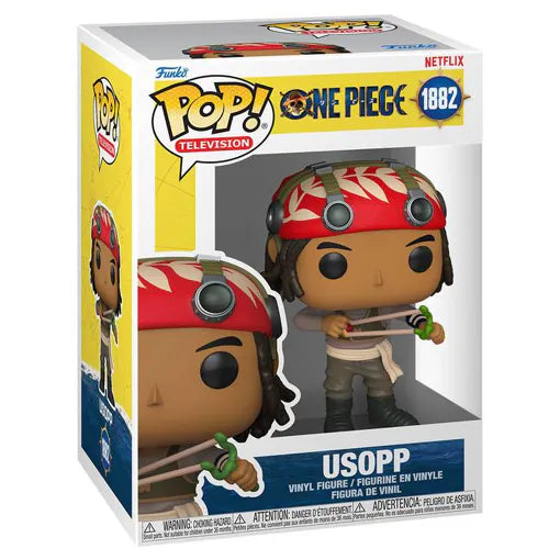 Figurine Funko Pop - One Piece Série Netflix n°1882 - Usopp