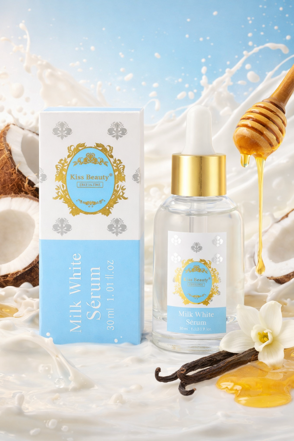 ✨ Milk White Serum – Nutrition & Éclat Naturel ✨