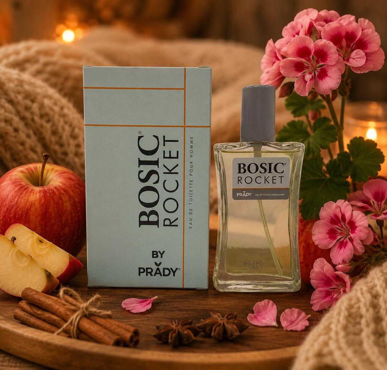 Eau de toilette Bosic Rocket HOMME ✨