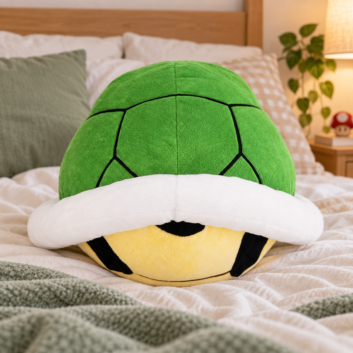 SUPER MARIO - Carapace Verte - Peluche 38cm ✨