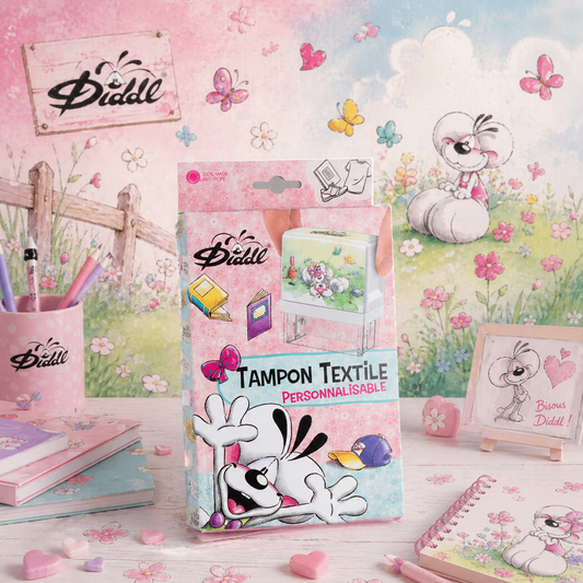 🐭 Tampon Textile Personnalisable - DIDDL (Collection 2) PRÉCOMMANDE ✨