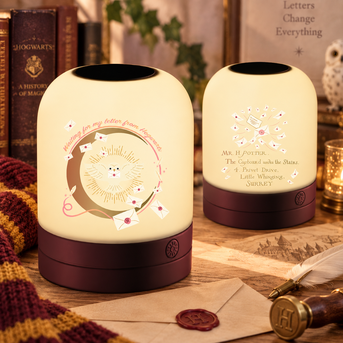 HARRY POTTER - Hedwig - Mini Lampe Décorative Rechargeable