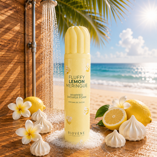Mousse de douche tarte citron meringuée 🍋