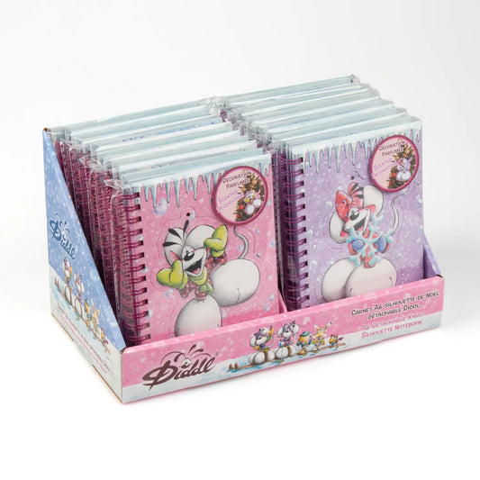 🎄 Carnet A6 Diddl – Silhouette de Noël détachable 🎄 PRÉCOMMANDE EXPÉDITION À PARTIR DU 31 octobre ⚠️